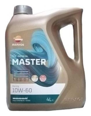 Aceite de moto 4 tiempos sintético 10W60 4L - Repsol Master Racing