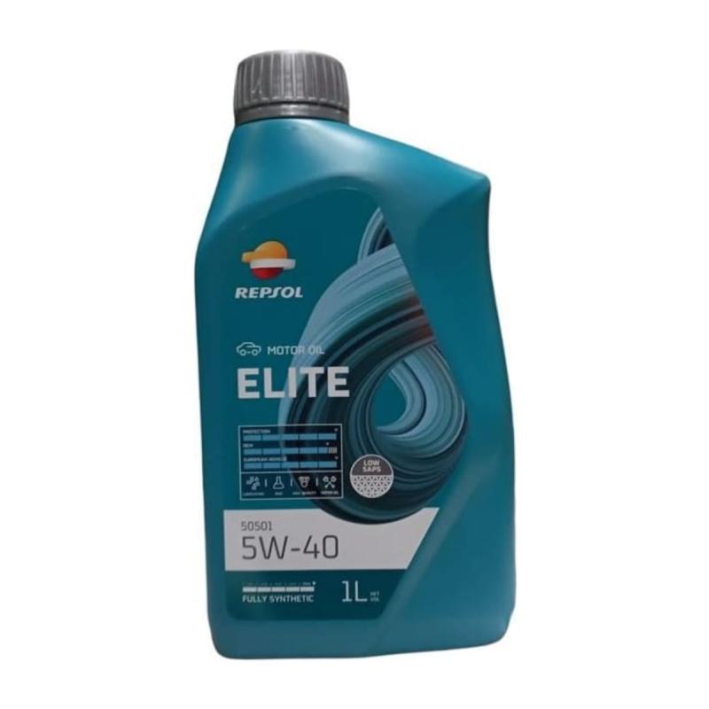 Aceite de motor sintético 5W40 1L - Repsol Elite 50501