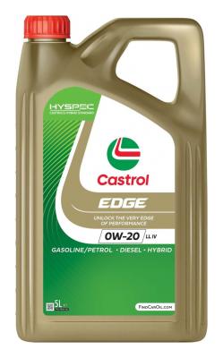 Aceite de motor sintético 0W20 5L - Castrol Edge LL IV