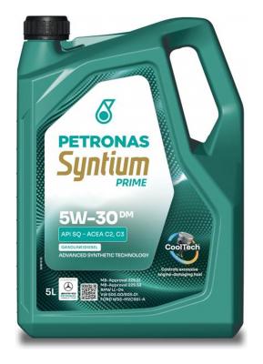 Aceite de motor sintético 5W30 5L - Petronas Syntium Prime DM