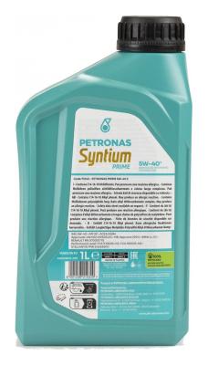 Aceite de motor sintético 5W40 1L - Petronas Syntium Prime E - foto 2
