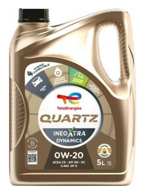 Aceite de motor sintético 0W20 5L - TotalEnergies Quartz INEO Dynamics