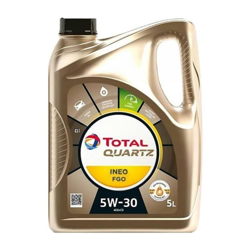 Aceite de motor sintético 5W40 5L - TotalEnergies Quartz INEO FGO