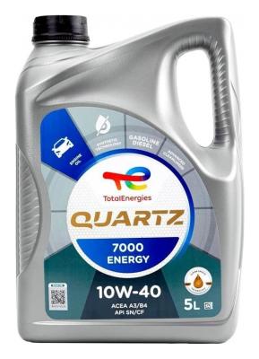 Aceite de motor semisintético 10W40 5L - TotalEnergies Quartz 7000 Energy