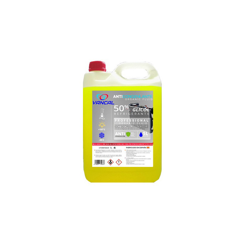 Anticongelante Organico 50% 5L-Inicio-Comercial Handcar