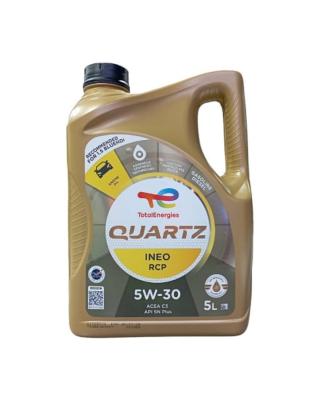 Aceite de motor sintético 5W30 ACEA C3 5L - TotalEnergies Quartz Ineo RCP