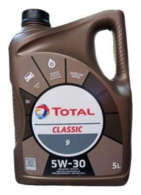 Aceite de motor sintético 5W30 5L - TotalEnergies Classic 9