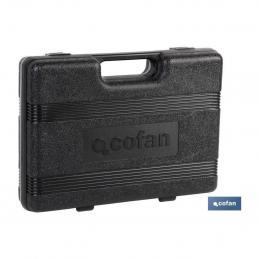 Maletín de herramientas 94 piezas 1/4" y 1/2" - Cofan