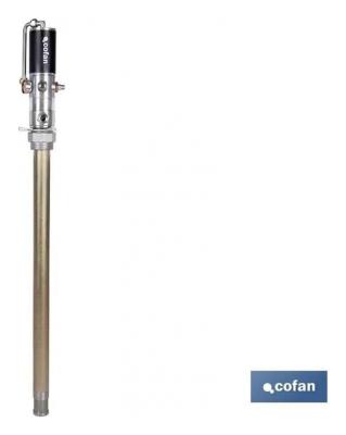 Bomba neumática de aceite 3 a 1, 14 l/min, para bidón de 60 L - Cofan