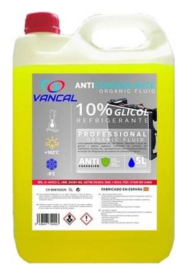 Anticongelante refrigerante orgánico 10% - Vancal