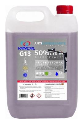 Anticongelante refrigerante G13 50% - Vancal