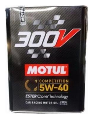 Aceite de motor de competición sintético 5W40 2L - Motul 300V Competition