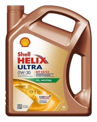 Aceite de motor sintético 0W30 5L - Shell Helix Ultra ECT C2/C3