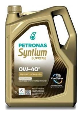 Aceite de motor sintético 0W40 5L - Petronas Syntium Supreme E