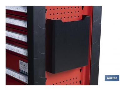 Cesta de documentos para carro de herramientas Security - Cofan