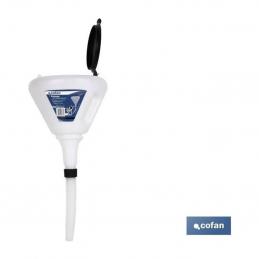 Embudo anti-salpicaduras de 3 L de polipropileno - Cofan