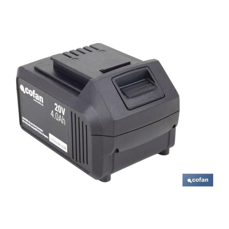 Batería Li-ion 20 V 4,0 Ah sistema 1 For-All - Cofan-Baterías y cargadores de herramientas-Handcar