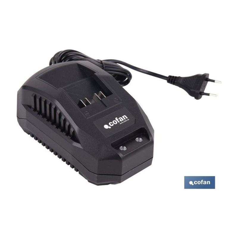 Cargador de baterías 20 V 2,4 A sistema 1 For-All - Cofan-Baterías y cargadores de herramientas-Handcar