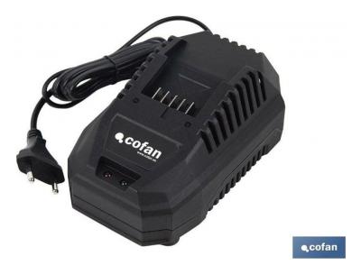 Cargador rápido de baterías 20 V 4,5 A sistema 1 For-All - Cofan