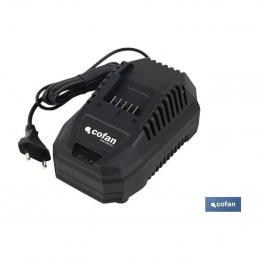 Cargador rápido de baterías 20 V 4,5 A sistema 1 For-All - Cofan