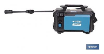 Limpiadora de alta presión Nebraska 1,4 kW 110 bar 5 m de manguera - Cofan