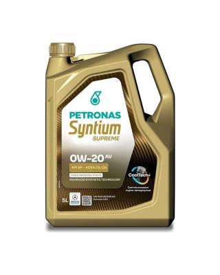 Aceite de motor sintético 0W20 5L - Petronas Syntium Supreme AV