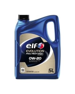 Aceite de motor sintético 0W20 5L - Elf Evolution Full-Tech VSX