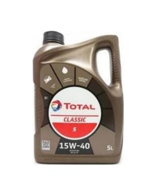 Aceite de motor multigrado 15W40 5L - TotalEnergies Classic 5