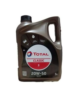 Aceite de motor multigrado 20W50 5L - TotalEnergies Classic 5