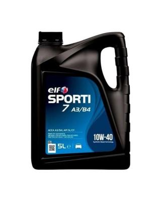 Aceite de motor semisintético 10W40 5L - Elf Sporti 7 A3/B4
