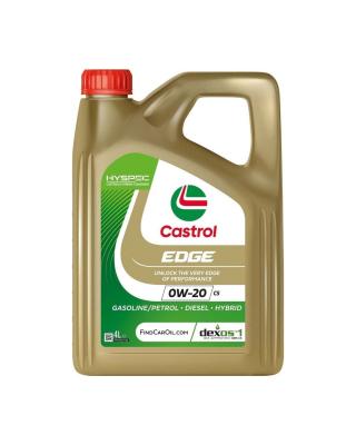 Aceite de motor sintético 0W20 4L - Castrol Edge C5
