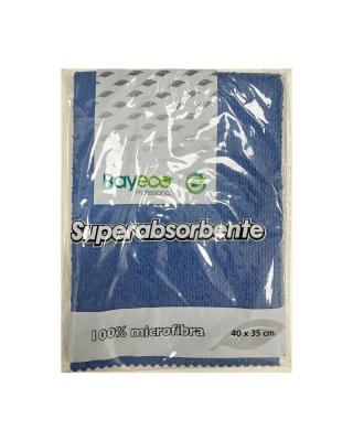 Bayeta superabsorbente de microfibra 40x35 cm - pack 12 ud - Bayeco