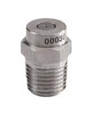 Boquilla Comet de acero inoxidable 25° 090, 1/4" NPT macho, 350 bar