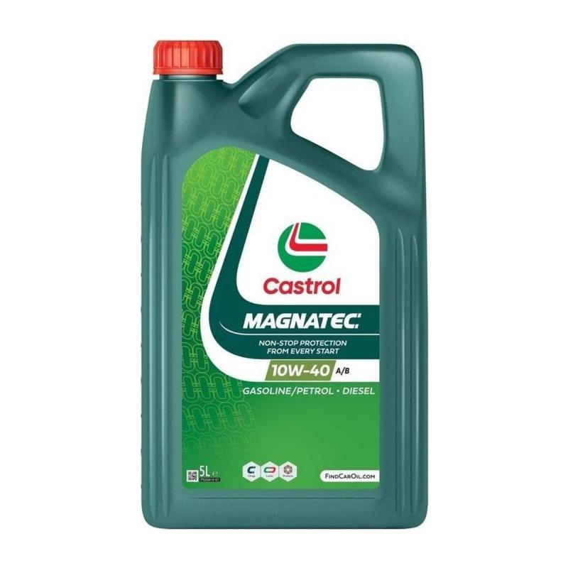 Aceite de motor semisintético 10W40 5L - Castrol Magnatec A/B-Aceites de motor y lubricantes-Handcar