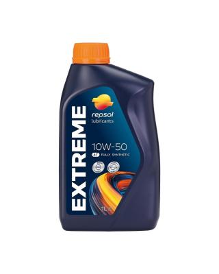 Aceite de moto 4 tiempos sintético 10W50 1L - Repsol Extreme 4T