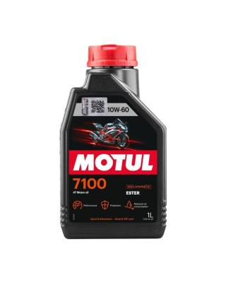 Aceite de moto 4 tiempos sintético 10W60 1L - Motul 7100 4T