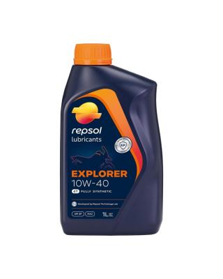Aceite de moto 4 tiempos sintético 10W40 1L - Repsol Explorer 4T