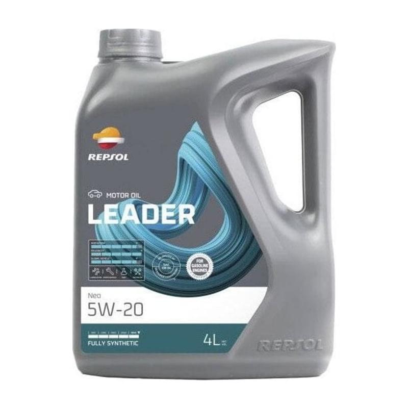 Aceite de motor sintético 5W20 4L - Repsol Leader Neo