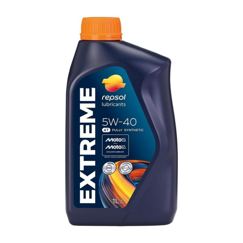 Aceite de moto 4 tiempos sintético 5W40 1L - Repsol Extreme 4T-Aceites de moto 2T y 4T-Handcar