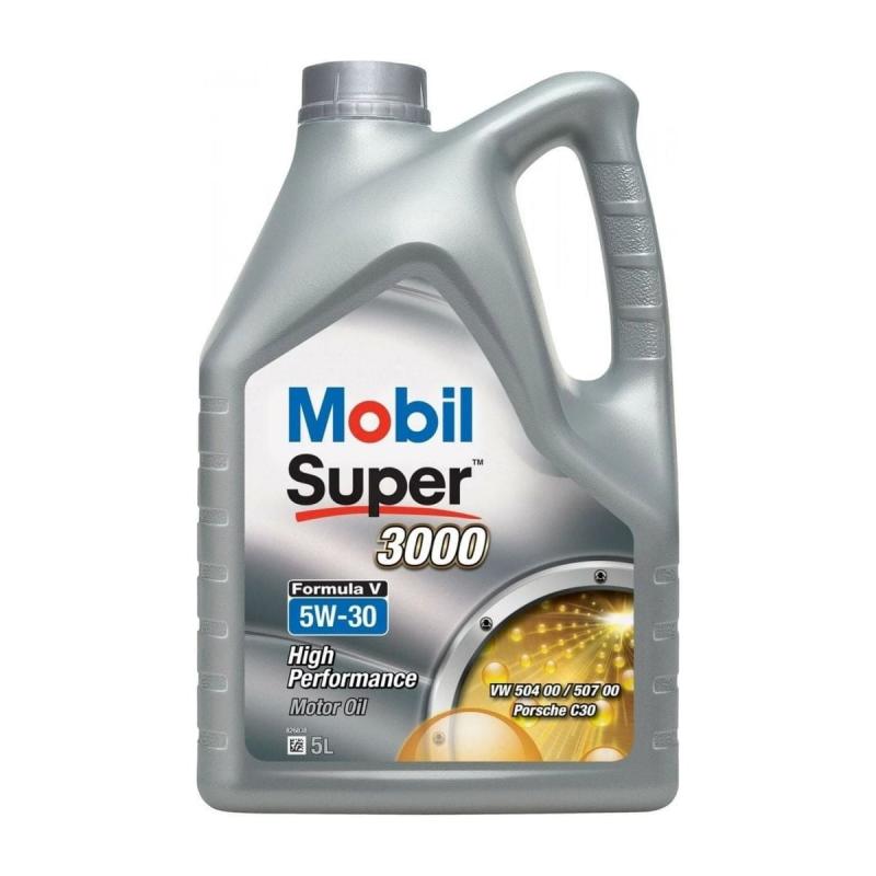 Aceite de motor sintético 5W30 5L - Mobil Super 3000 Formula V
