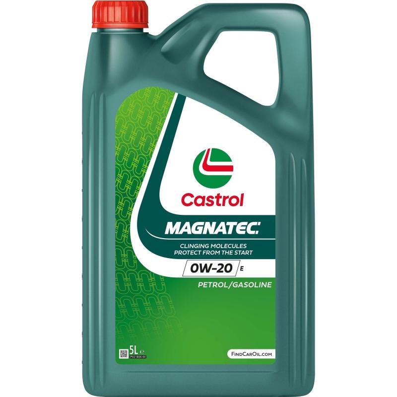 Aceite de motor sintético 0W20 5L - Castrol Magnatec E