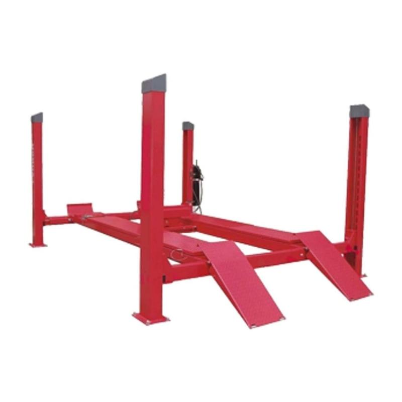 Elevador de cuatro columnas Launch TLT455W2 de 5,5 t con platos de alineación, 220 V-Elevadores de cuatro columnas-Handcar