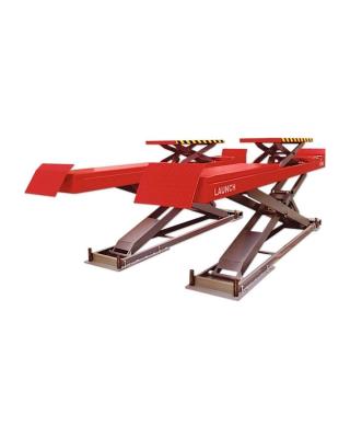Elevador de tijera para empotrar Launch TLT845WA de 4,5 t con elevación auxiliar, 380 V