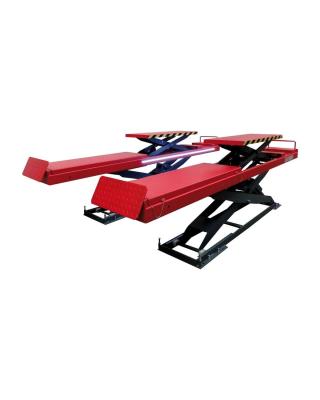 Elevador de tijera para empotrar Launch TLT855WA de 5,5 t con elevación auxiliar, 380 V