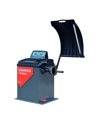 Equilibradora de ruedas Launch KWB303P con medidor exterior, láser y freno de pie