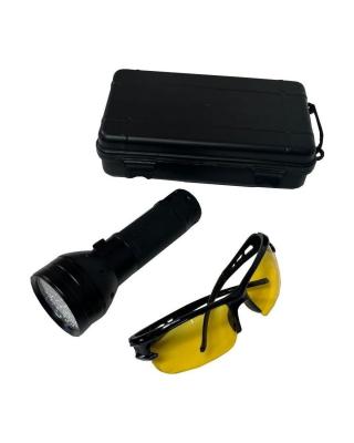 Kit de linterna ultravioleta LED con gafas de protección Launch MRFKIT