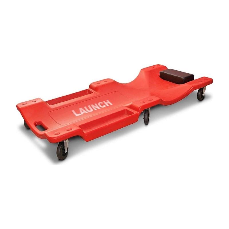 Camilla de taller con ruedas Launch CR101 con reposacabezas-Camillas y asientos de taller-Handcar