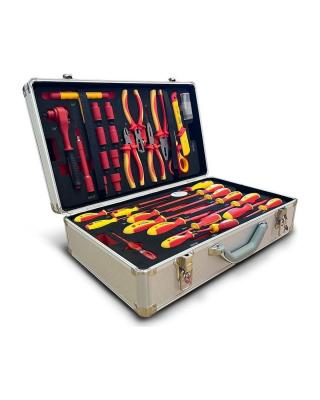Caja de herramientas aisladas Launch TTH6603 para vehículo eléctrico, 48 piezas