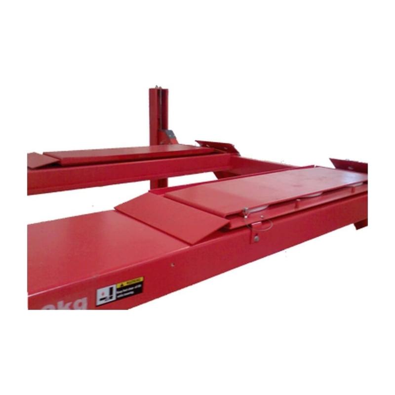 Kit de gato central, bomba neumática, rampas y platos Launch TLTW1 para elevador de cuatro columnas-Elevadores de cuatro columnas-Handcar