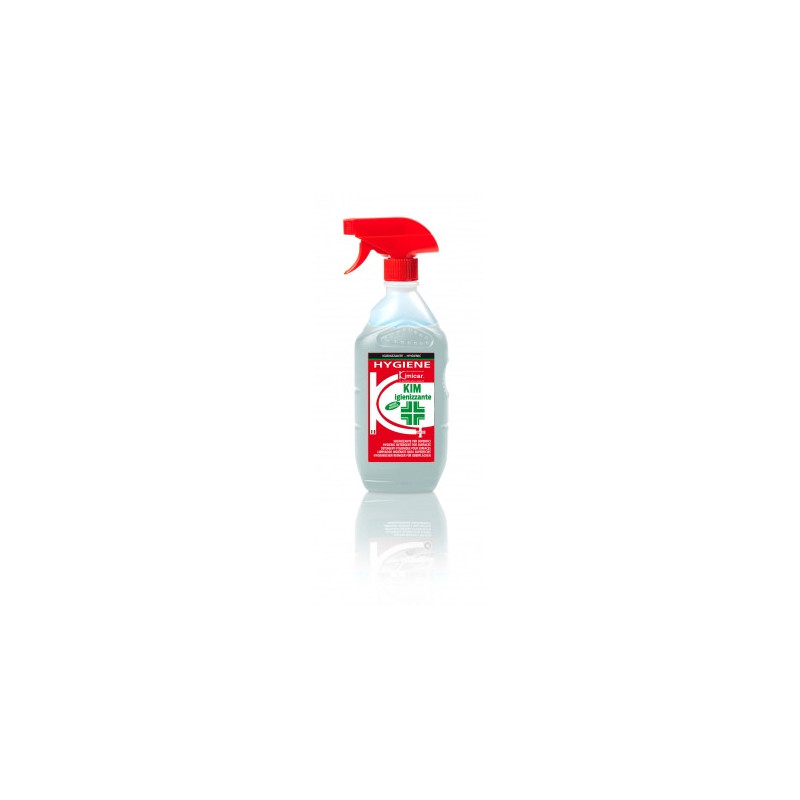 Kim Igienizzante - Detergente desinfectante y antibacteriano profesional 800 ml con pulverizador-Inicio-Comercial Handcar